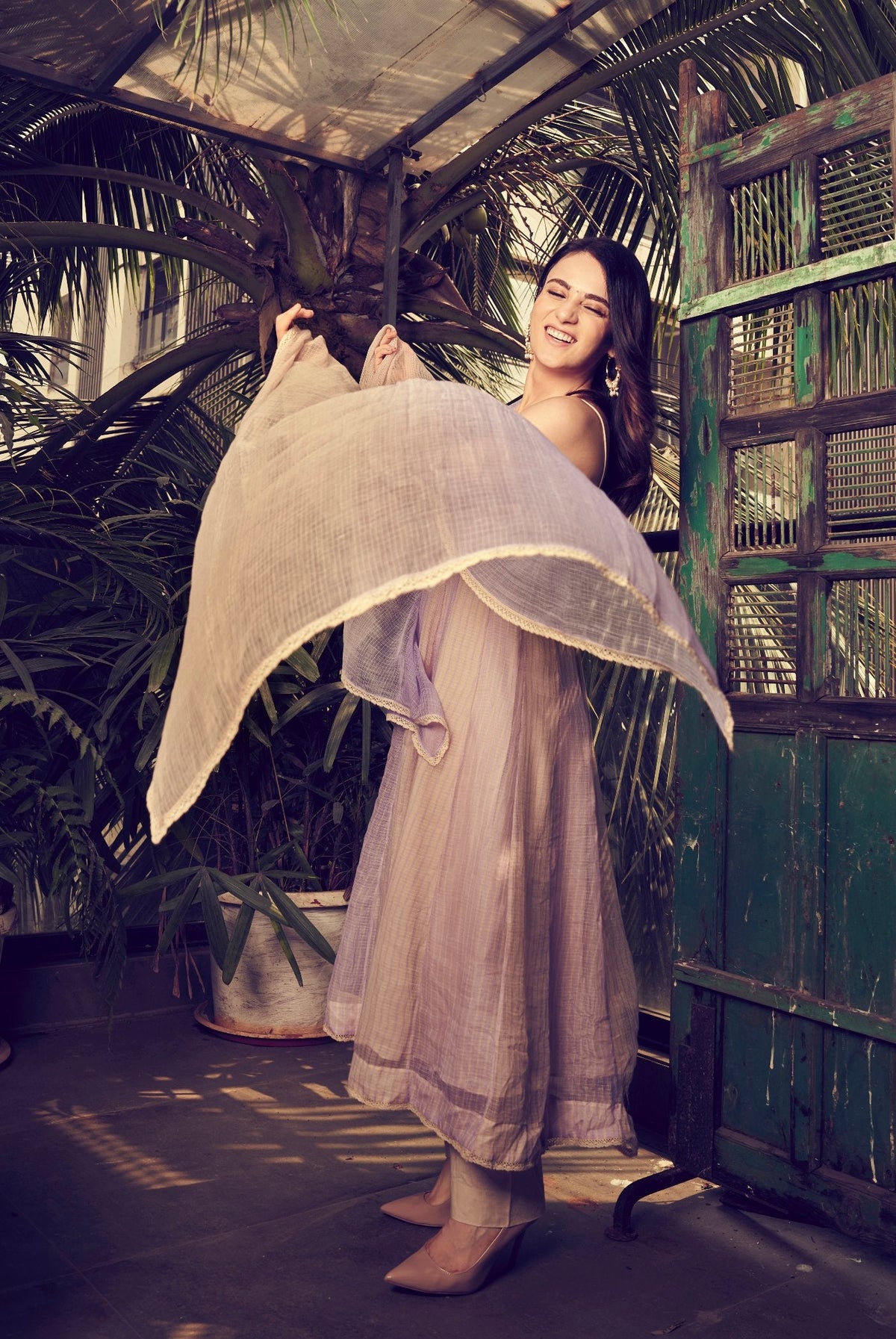 Radhika Madan in Jasmine Suit Set - ILMA