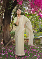 Reshma Sebastian in Meadow Striped Saree - ILMA