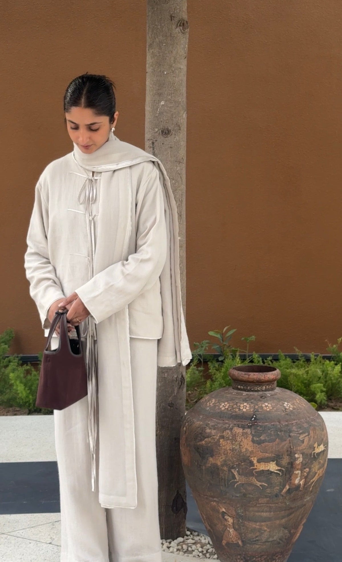 River Co-ord Set with Shawl - ILMA