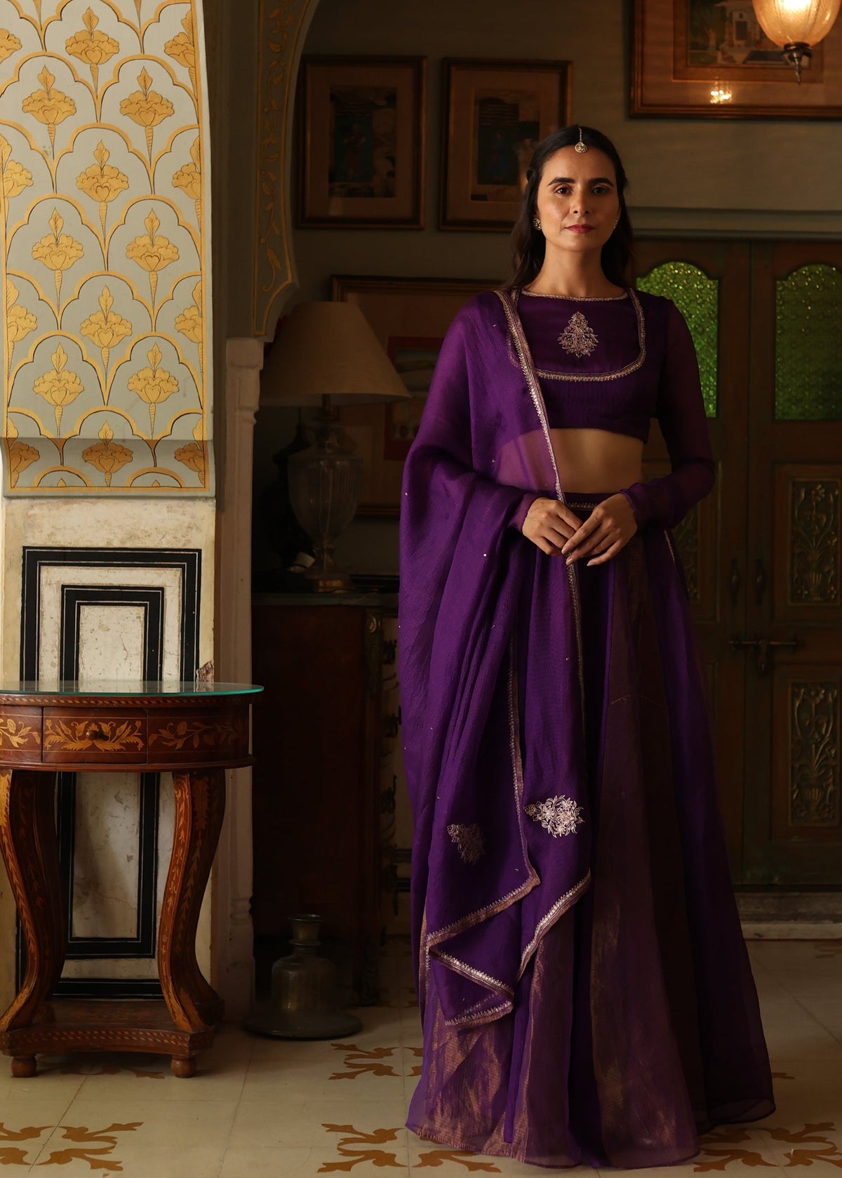 Ruhi Lehanga Set - ILMA