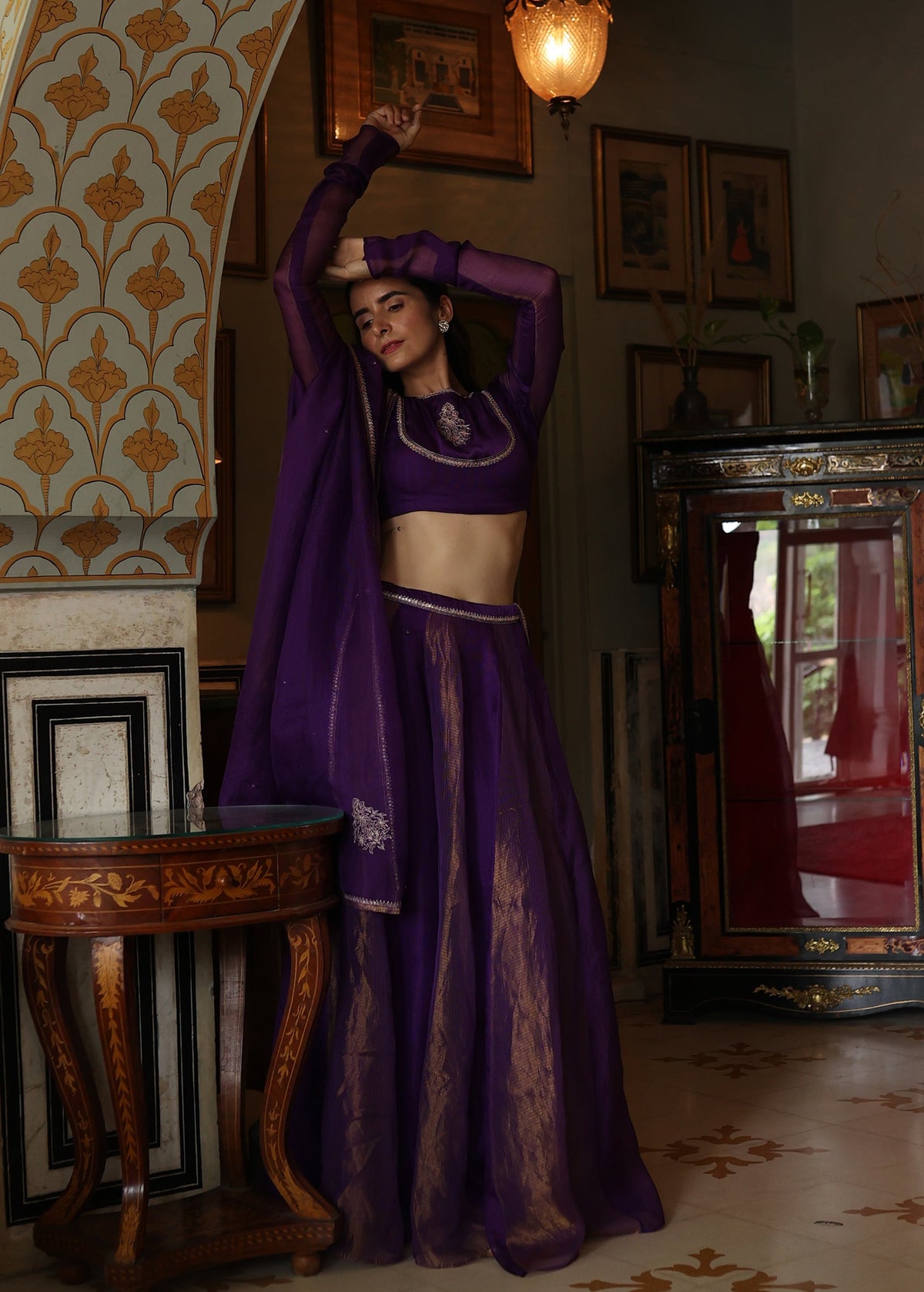 Ruhi Lehanga Set - ILMA