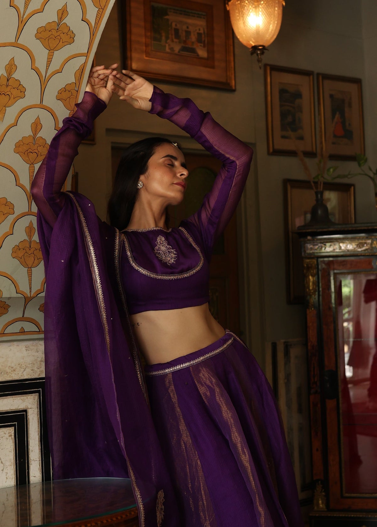 Ruhi Lehanga Set - ILMA