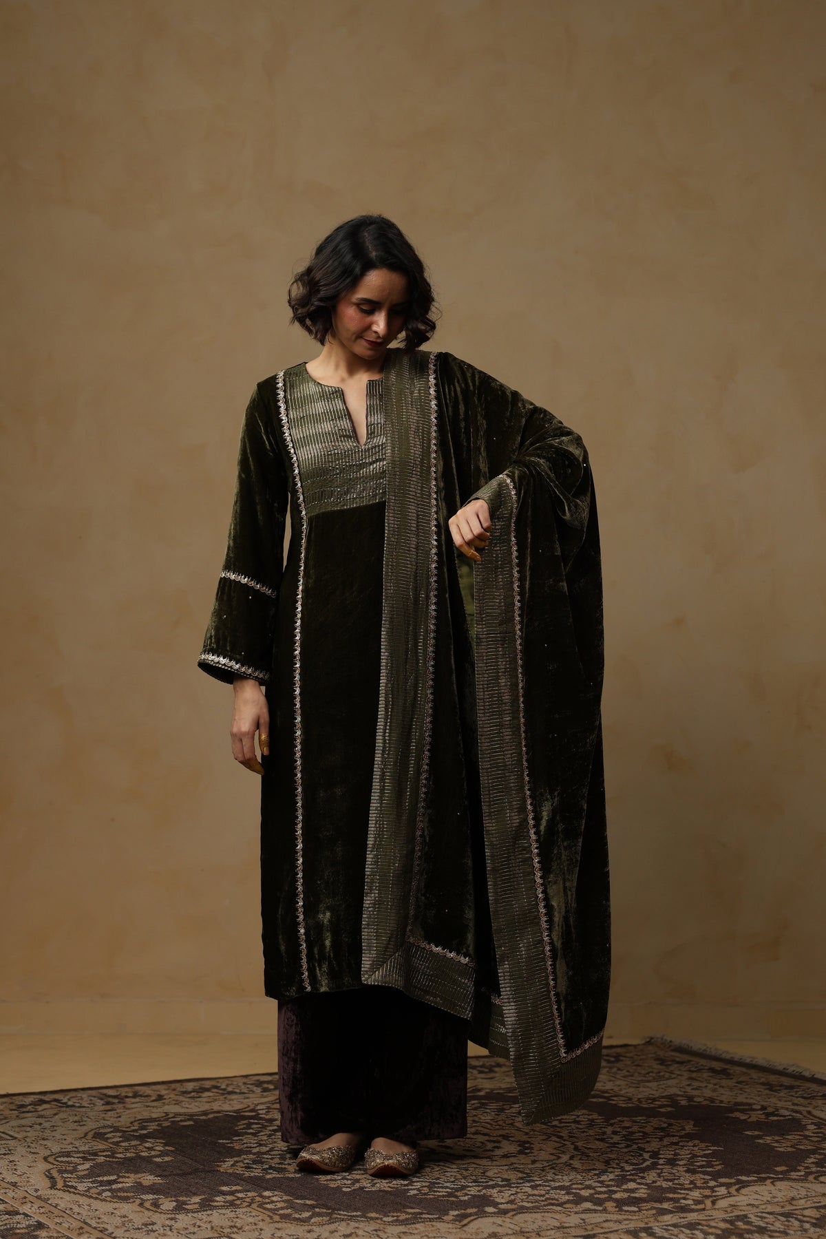 SAHIRA Suit Set with Dupatta - ILMA