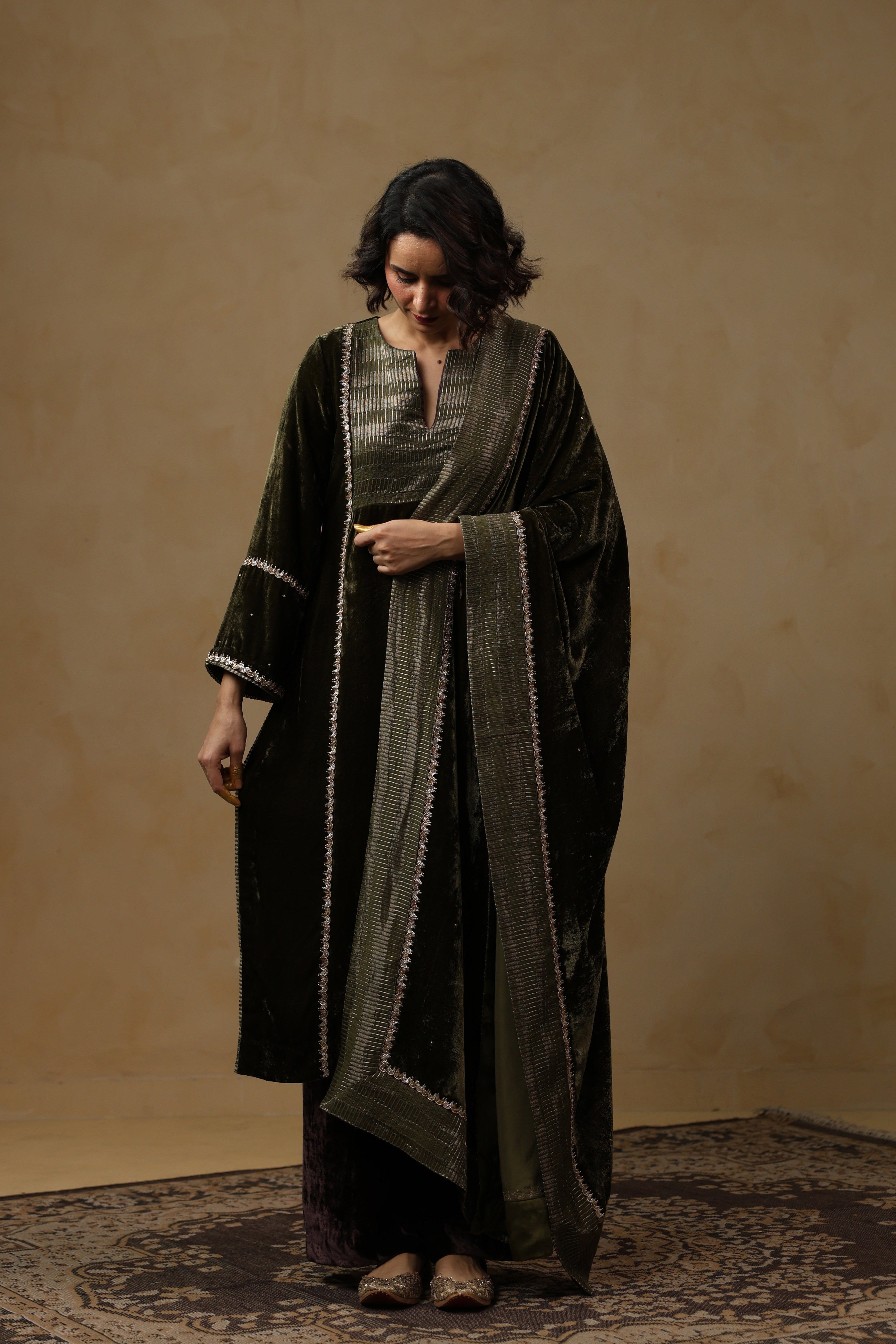 SAHIRA Suit Set with Dupatta - ILMA