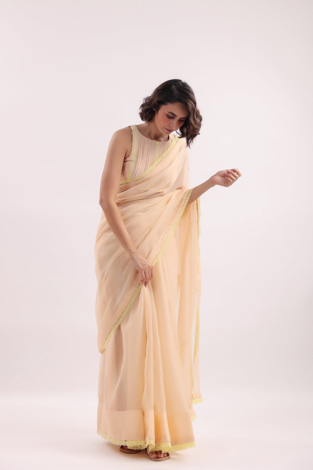 Sakshi Keswani in SPRING SERENADE Saree - ILMA
