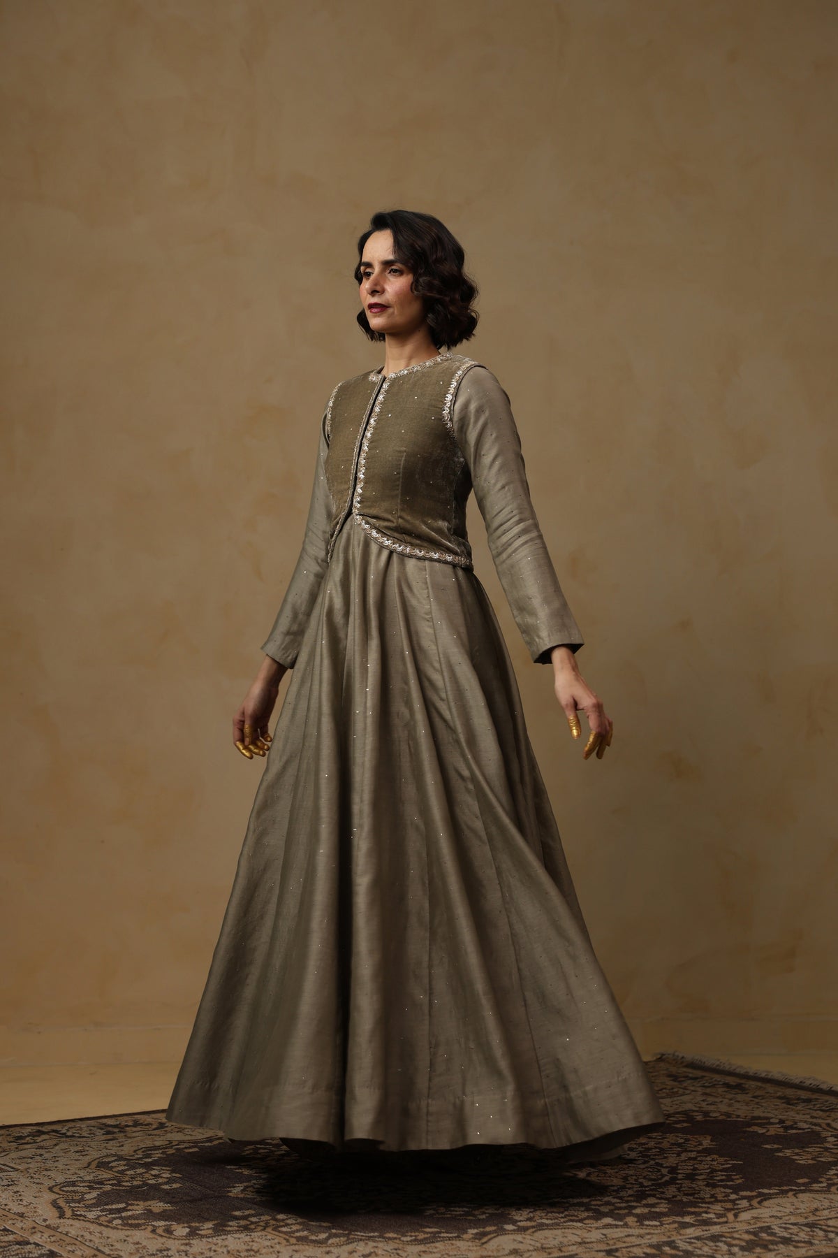 SANDHYA Dress with Jacket - ILMA
