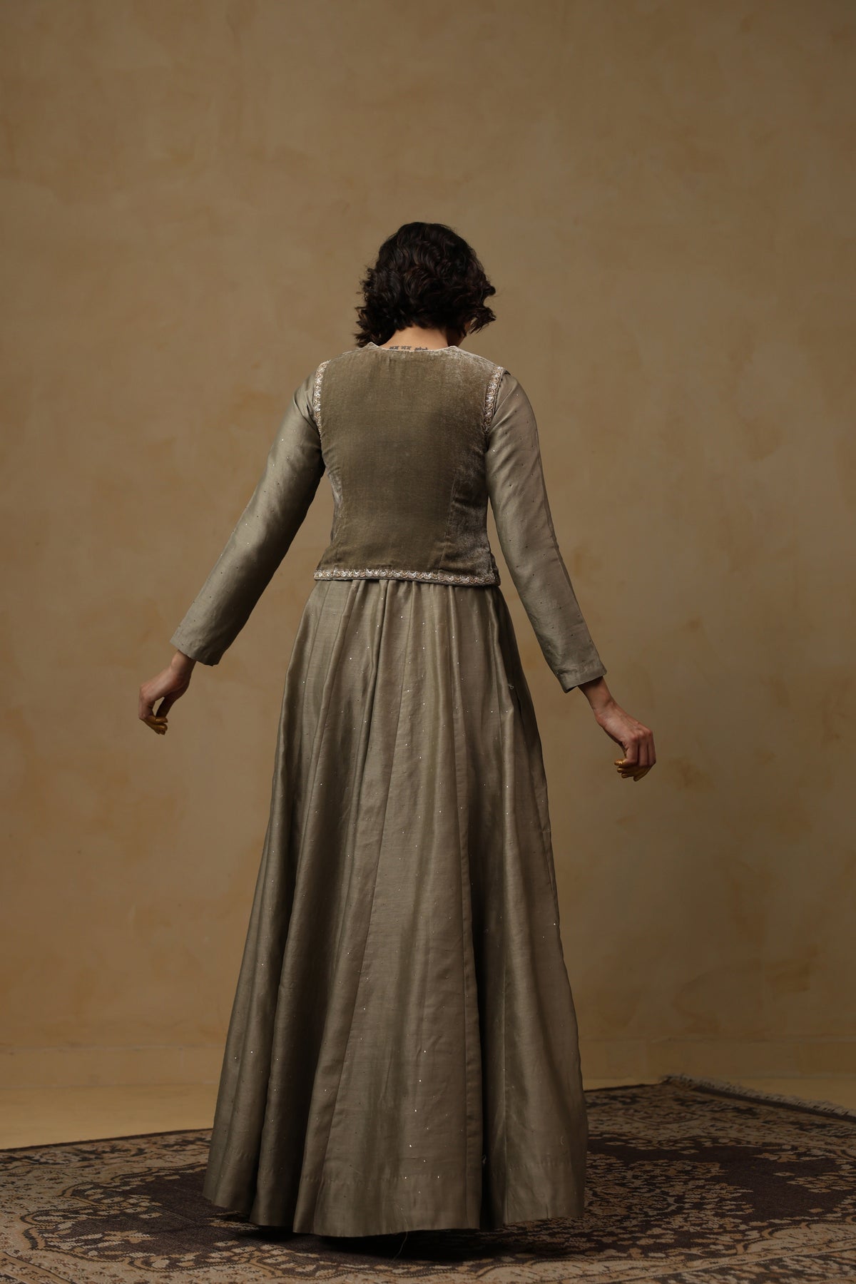 SANDHYA Dress with Jacket - ILMA