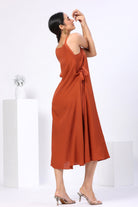 Sleeveless Tunic with Side Tie Ups - ILMA