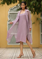 Slip Dress with Doriya Overcoat - ILMA