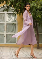 Slip Dress with Doriya Overcoat - ILMA