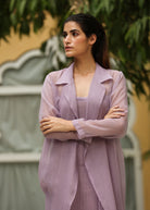 Slip Dress with Doriya Overcoat - ILMA