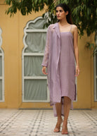 Slip Dress with Doriya Overcoat - ILMA