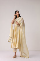 Soft Bloom Anarkali Set - ILMA