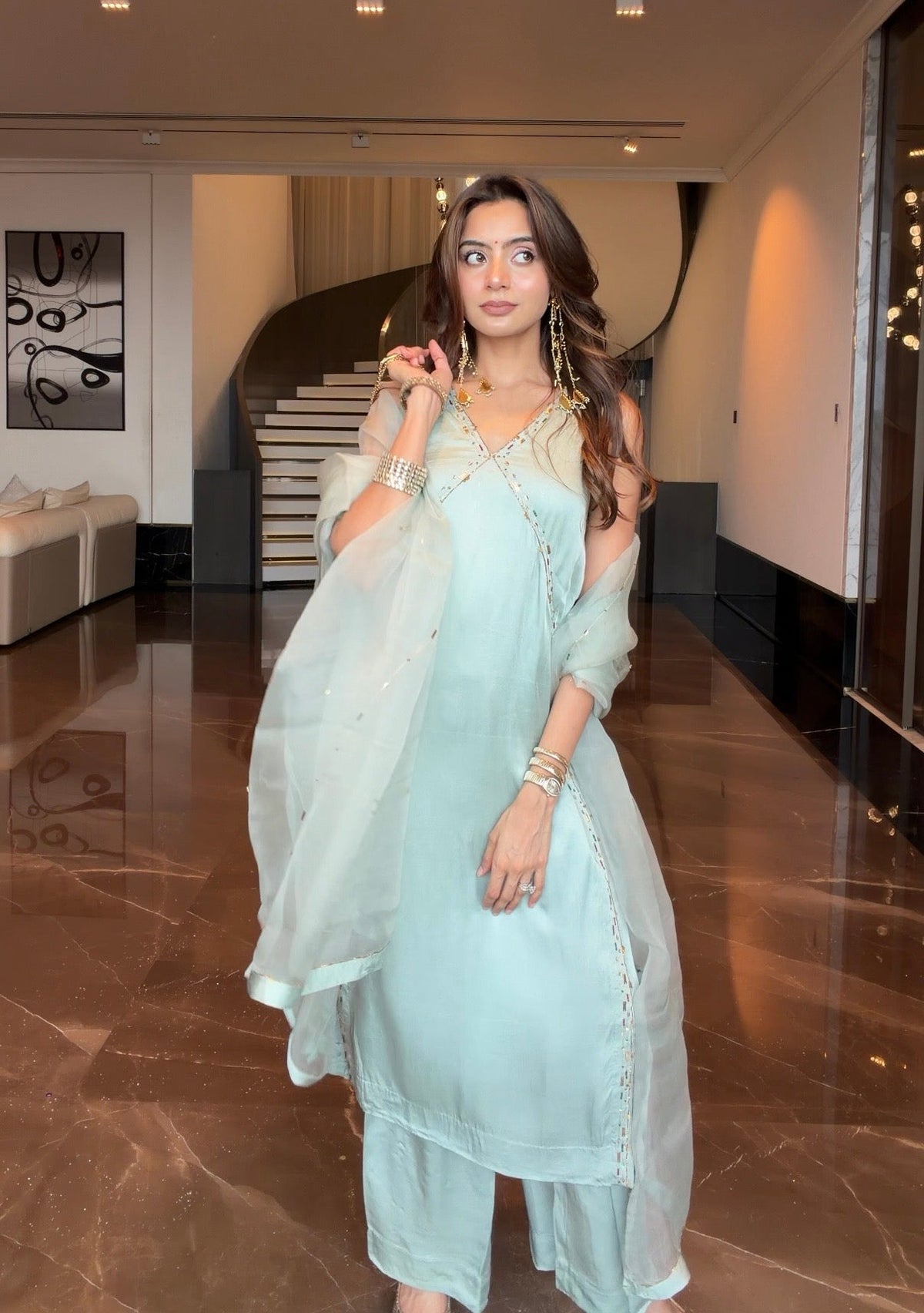 Sonali in Eesha Suit Set - ILMA