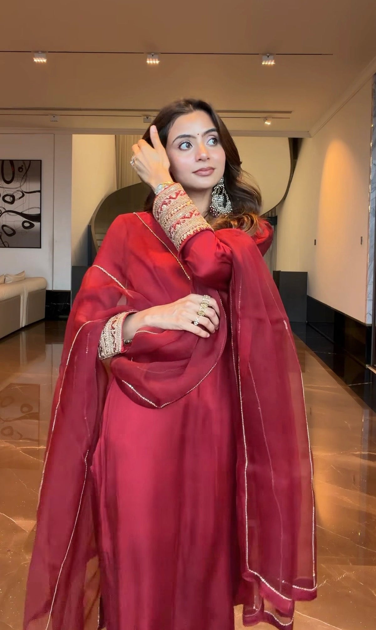 Sonali in Fiza Suit Set - ILMA