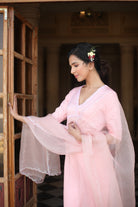 Suit Set with Sequins Border Dupatta - ILMA