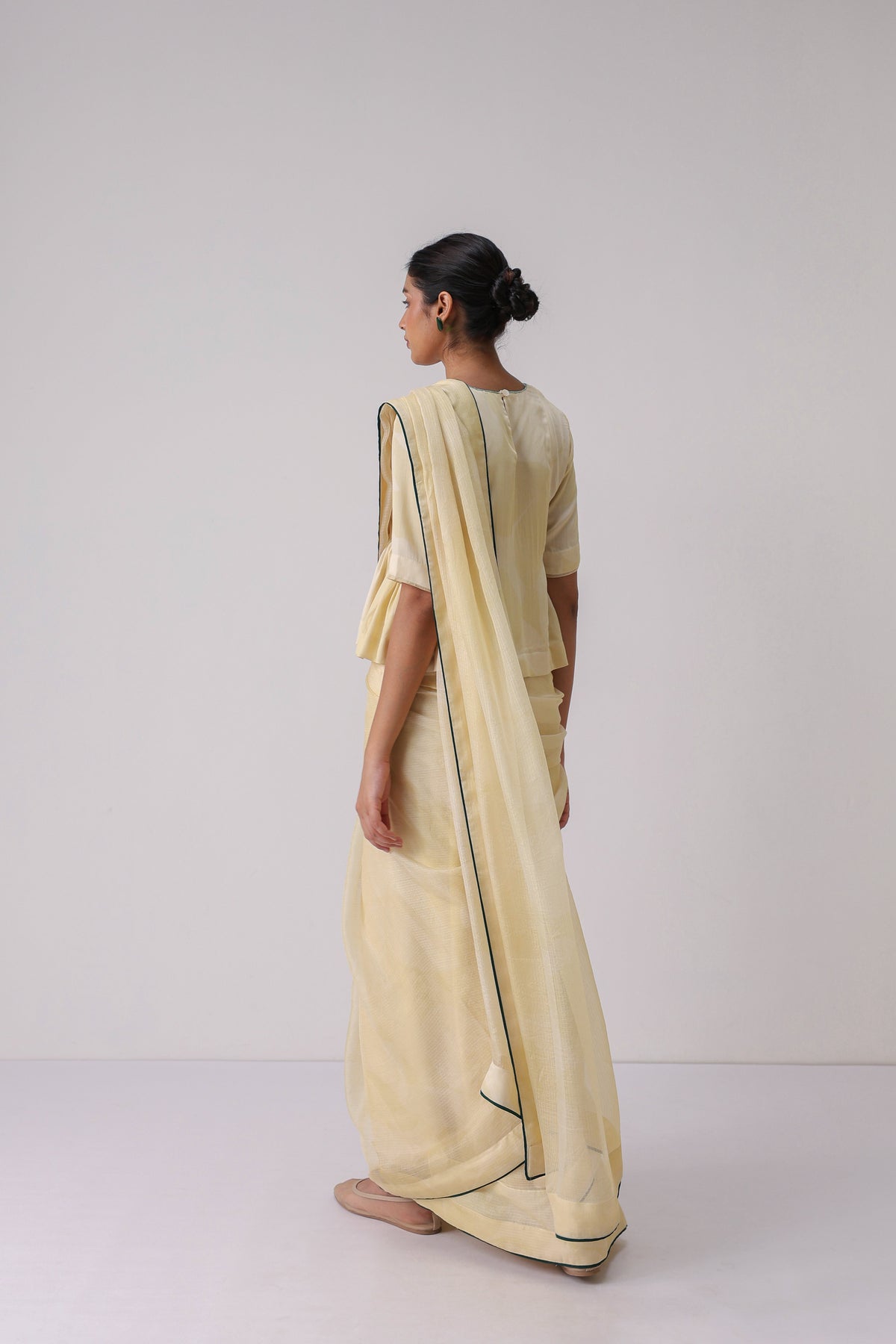 Summer Bloom Saree with Blouse - ILMA