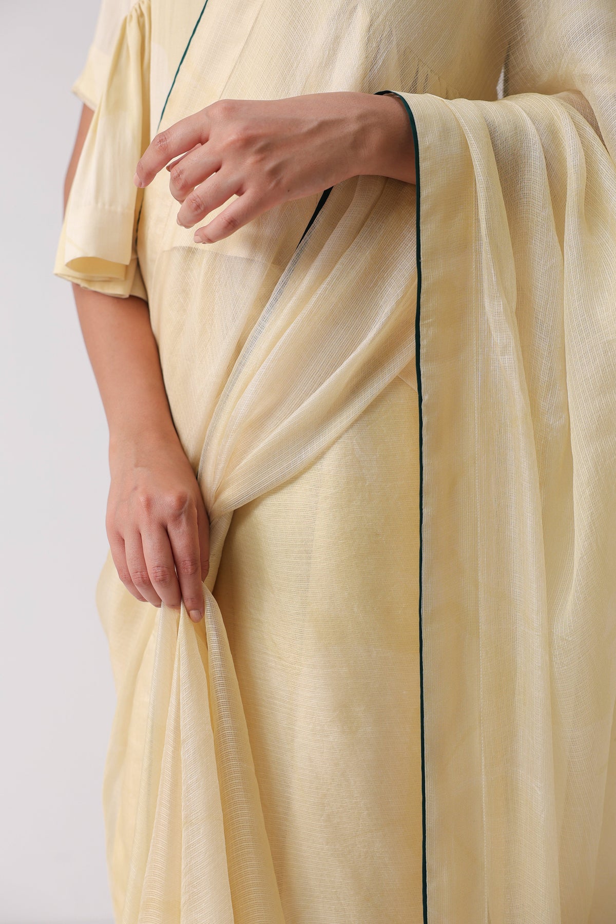 Summer Bloom Saree with Blouse - ILMA