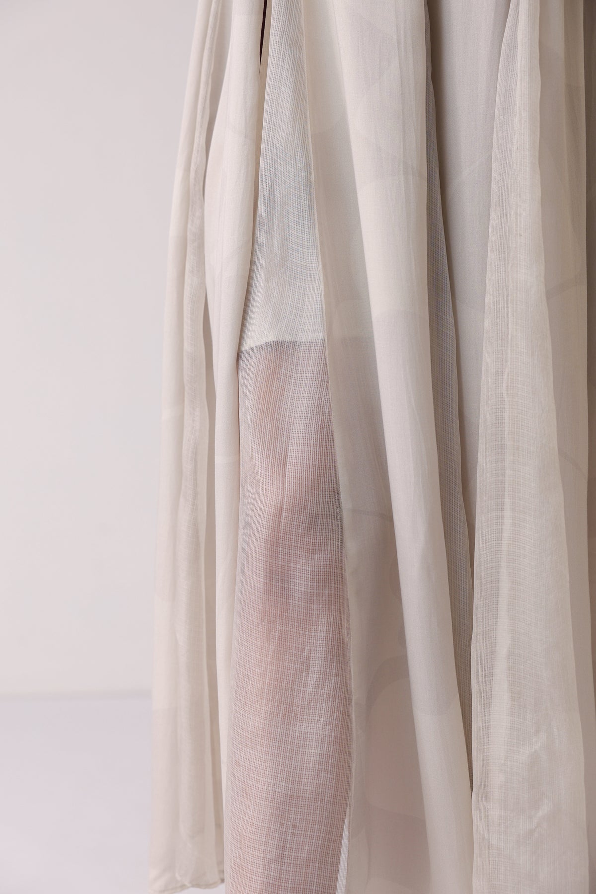 Tamara Pai in Morning Blush Panelled Dress - ILMA