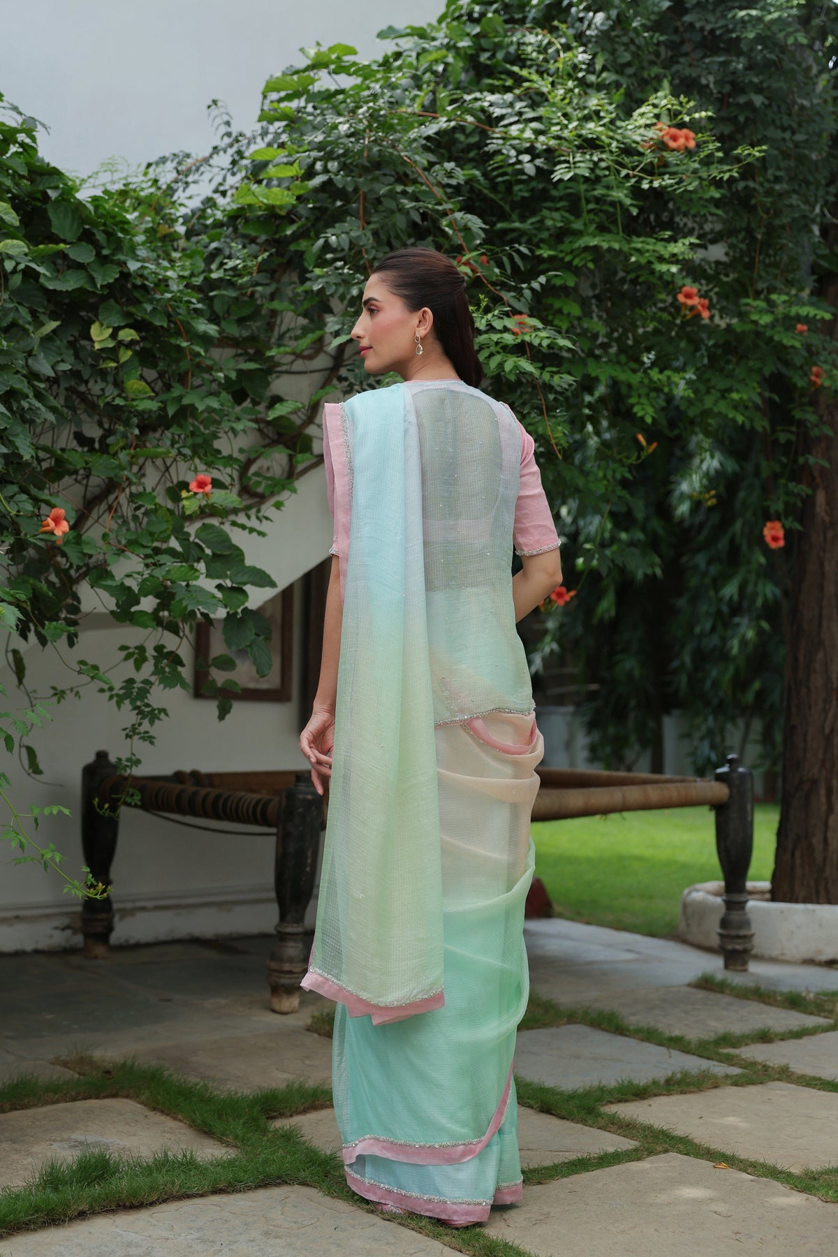 TARANGINI Saree with Blouse - ILMA