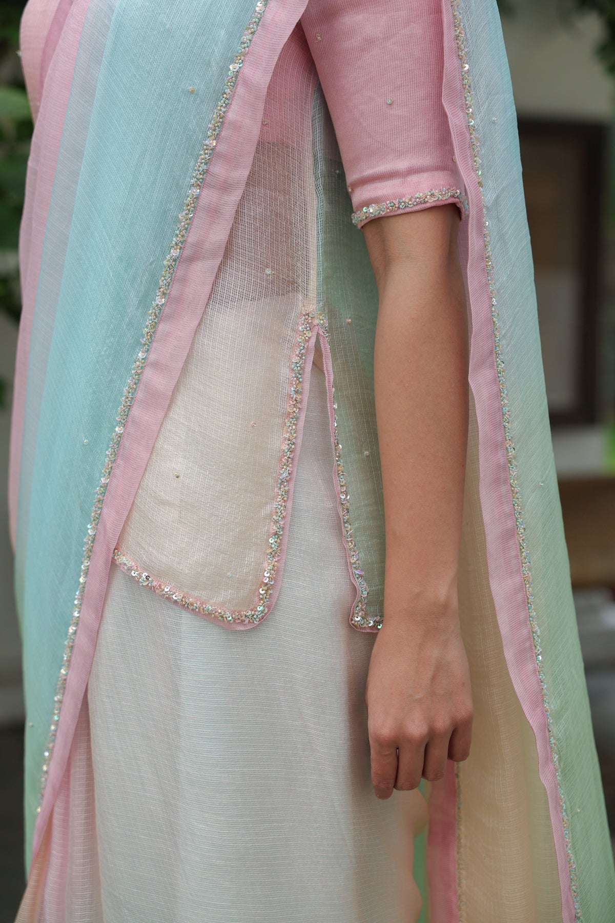 TARANGINI Saree with Blouse - ILMA