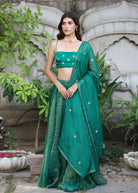 Tulsi Lehanga Set - ILMA