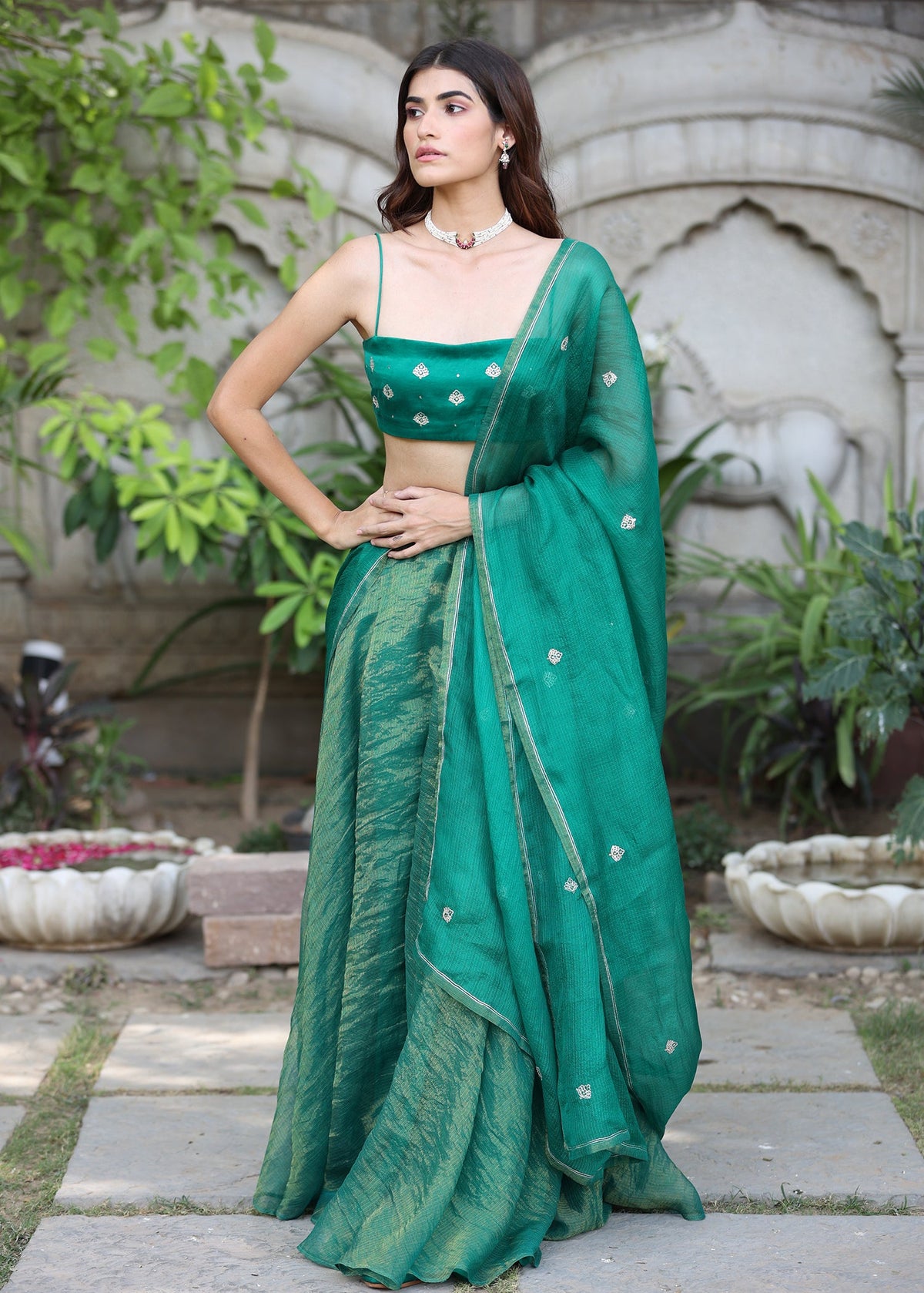 Tulsi Lehanga Set - ILMA