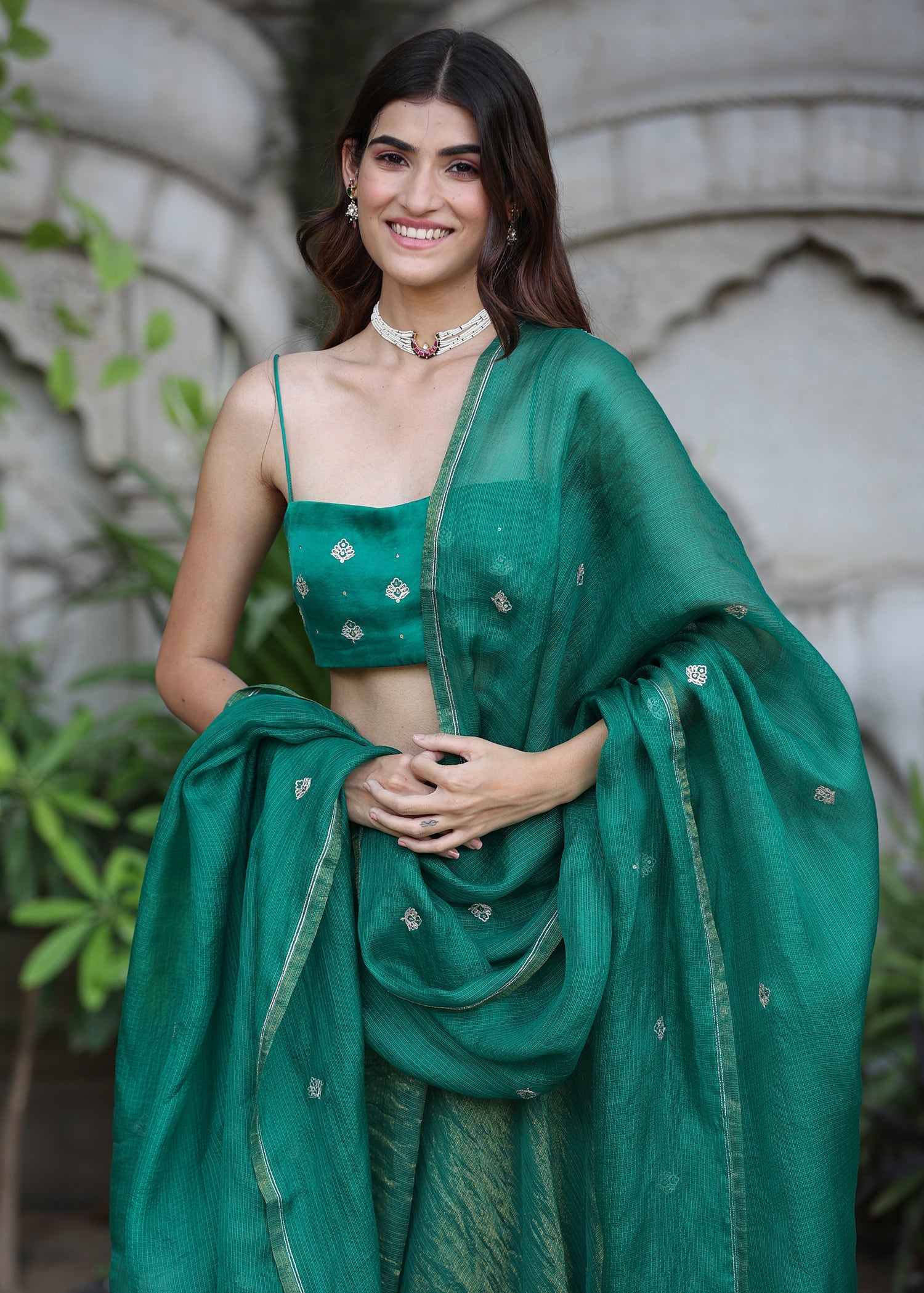 Tulsi Lehanga Set - ILMA