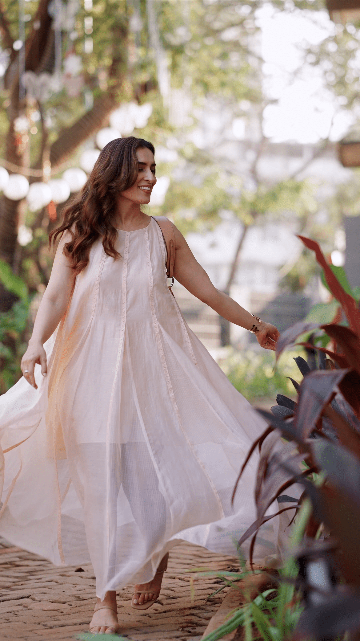 Urmi Daga in OCEAN BREEZE Long Dress - ILMA