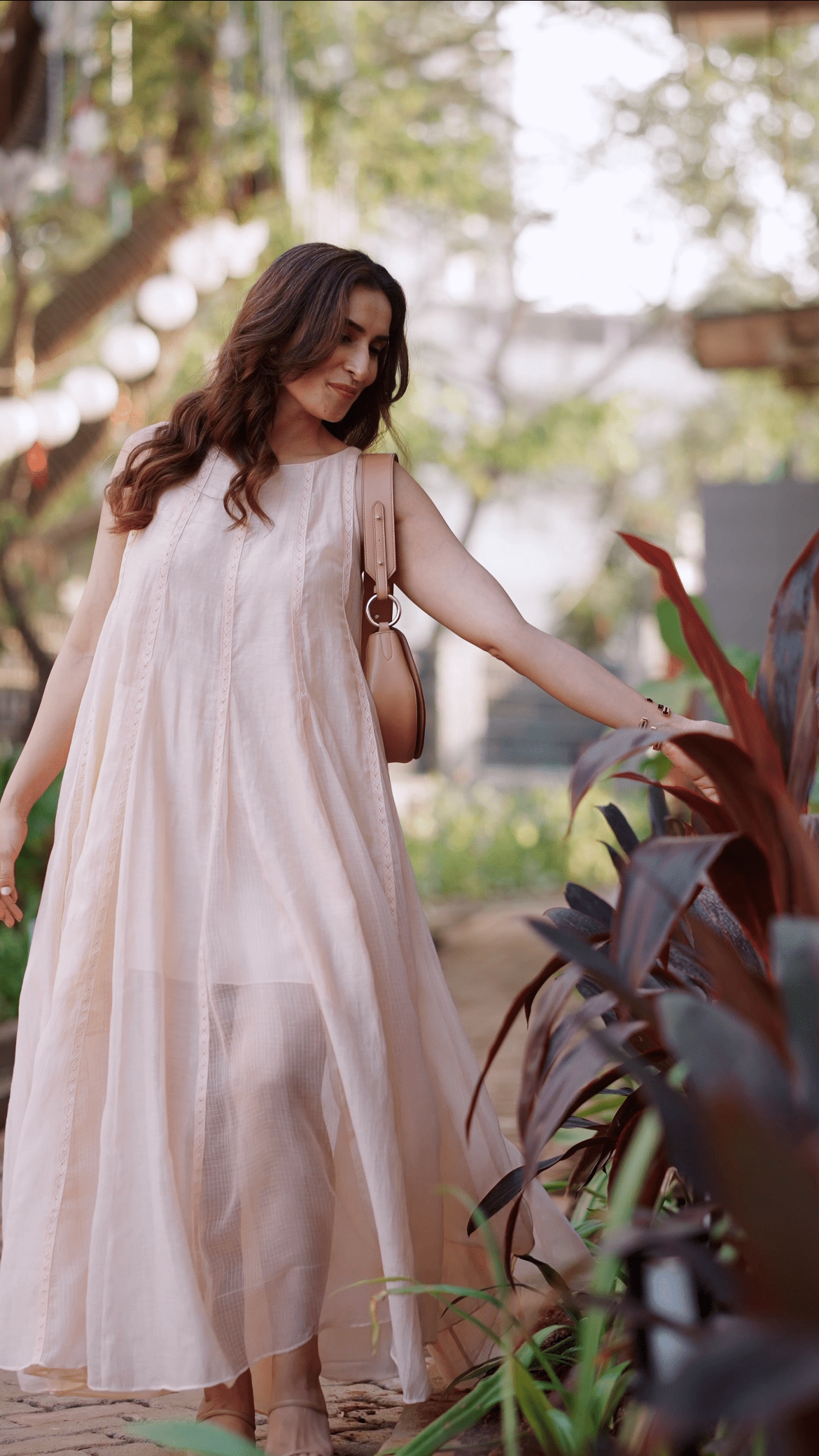 Urmi Daga in OCEAN BREEZE Long Dress - ILMA