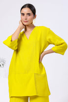 Urmi Daga in Patchwork Kurta Set - ILMA