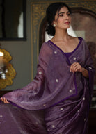 Vasudha Saree with Hand Embellished Blouse - ILMA
