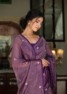 Vasudha Saree with Hand Embellished Blouse - ILMA