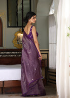 Vasudha Saree with Hand Embellished Blouse - ILMA