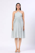 Vertical Panelled Doriya Dress - ILMA