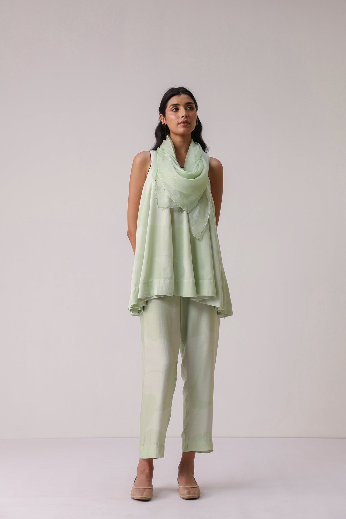 Whimsy Bloom Short Kurta Set - ILMA