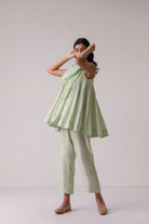 Whimsy Bloom Short Kurta Set - ILMA