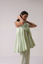 Whimsy Bloom Short Kurta Set - ILMA