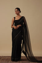 Yuvna Saree with Chanderi Mukaish Blouse - ILMA
