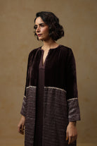ZEENAT Kurta Set with Coat - ILMA
