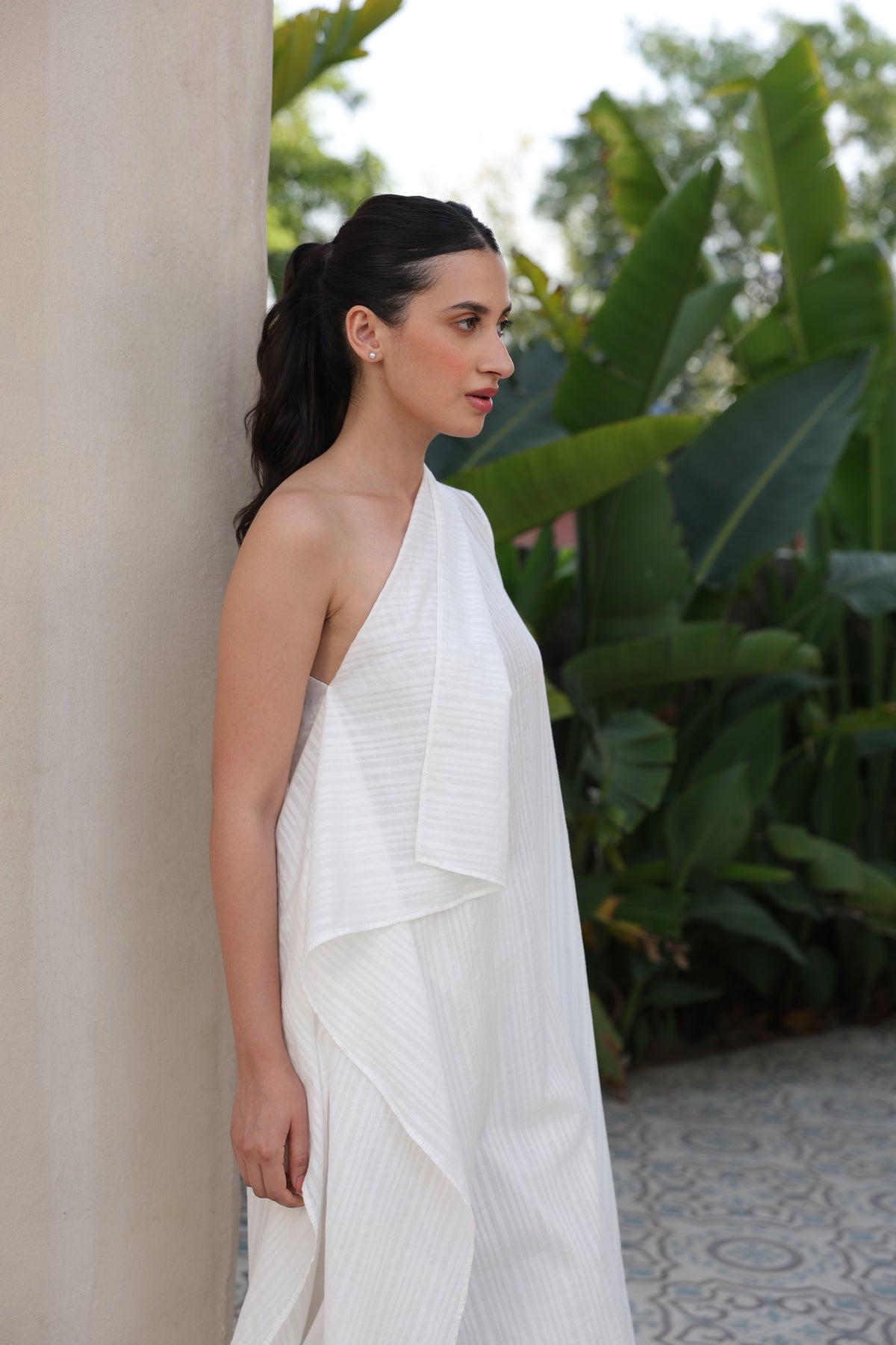 Zoey One Shoulder Kurta Set - ILMA